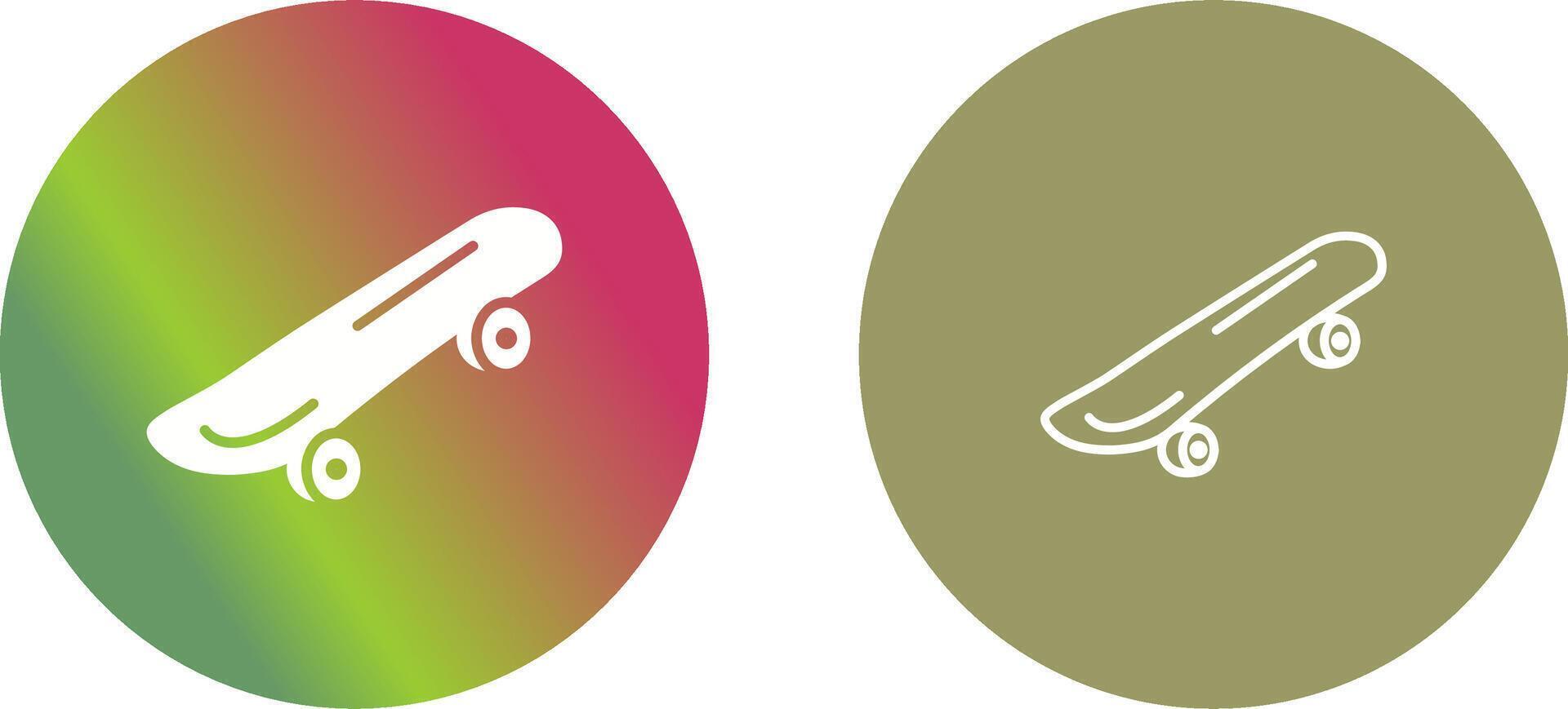 Skateboard Icon Design vector