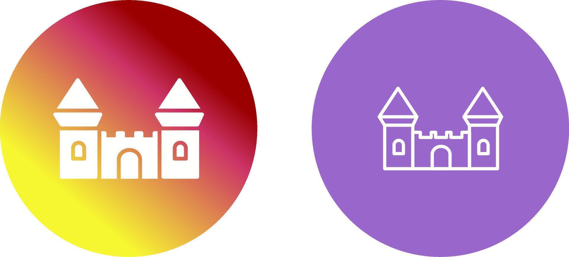 Castle Icon Design vector