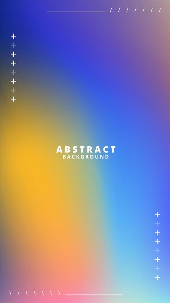 Abstract Background yellow blue color with Blurred Image is a visually appealing design asset for use in advertisements, websites, or social media posts to add a modern touch to the visuals. vector