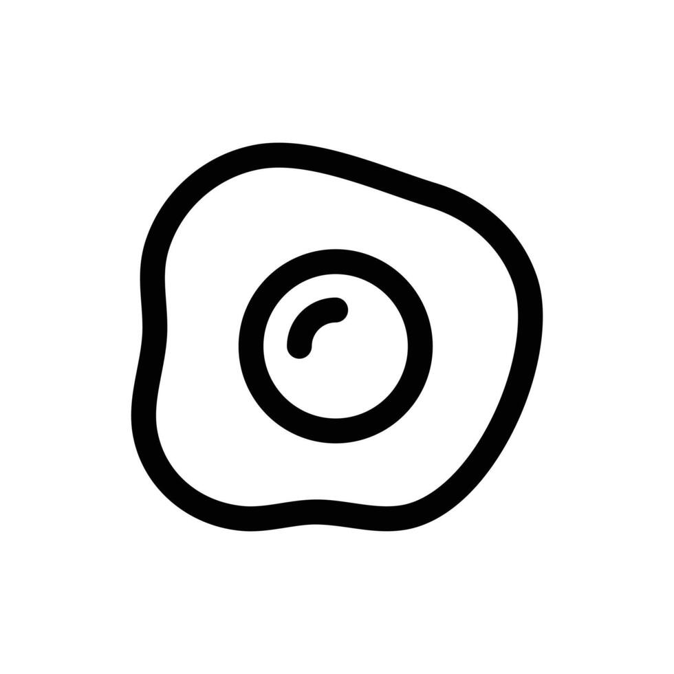 Simple Fried Egg icon. The icon can be used for websites, print templates, presentation templates, illustrations, etc 43042874 Vector Art at Vecteezy for Free Printable Fried Egg Template