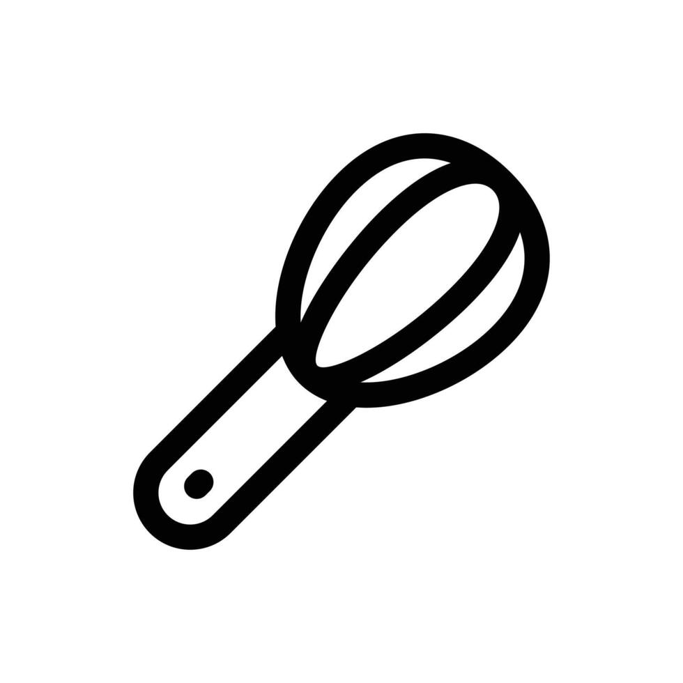 Simple Whisk icon. The icon can be used for websites, print templates, presentation templates, illustrations, etc vector