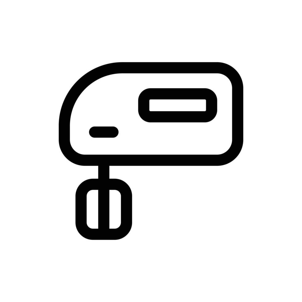 Simple Mixer icon. The icon can be used for websites, print templates, presentation templates, illustrations, etc vector