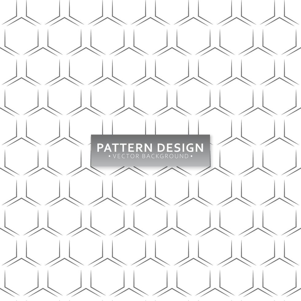 Modern background with geometric pattern design vector