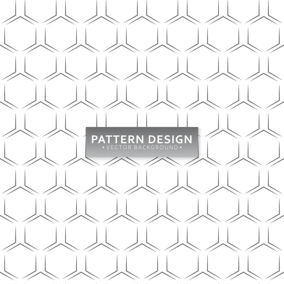 Modern background with geometric pattern design vector