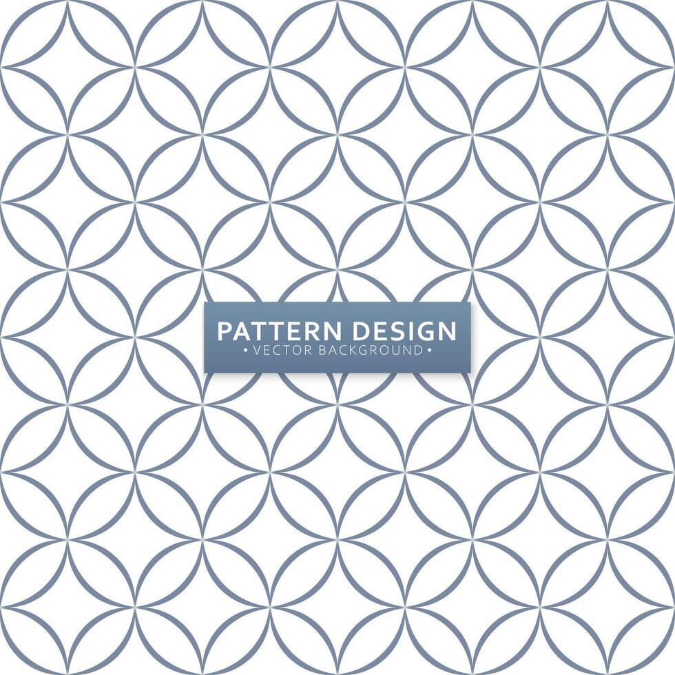 Modern background with geometric pattern design vector