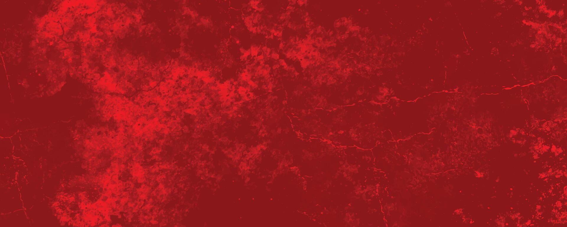 rasguño grunge urbano fondo, afligido rojo grunge textura antecedentes vector