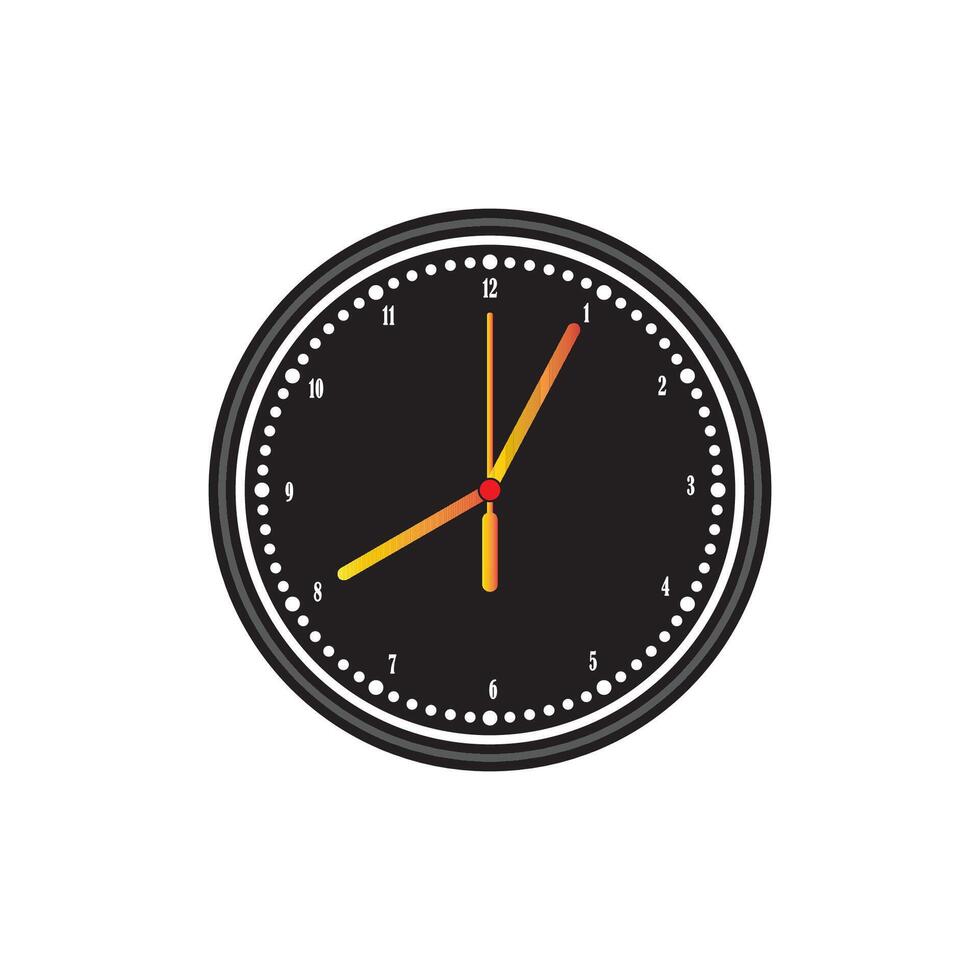 clock design illustration design vector