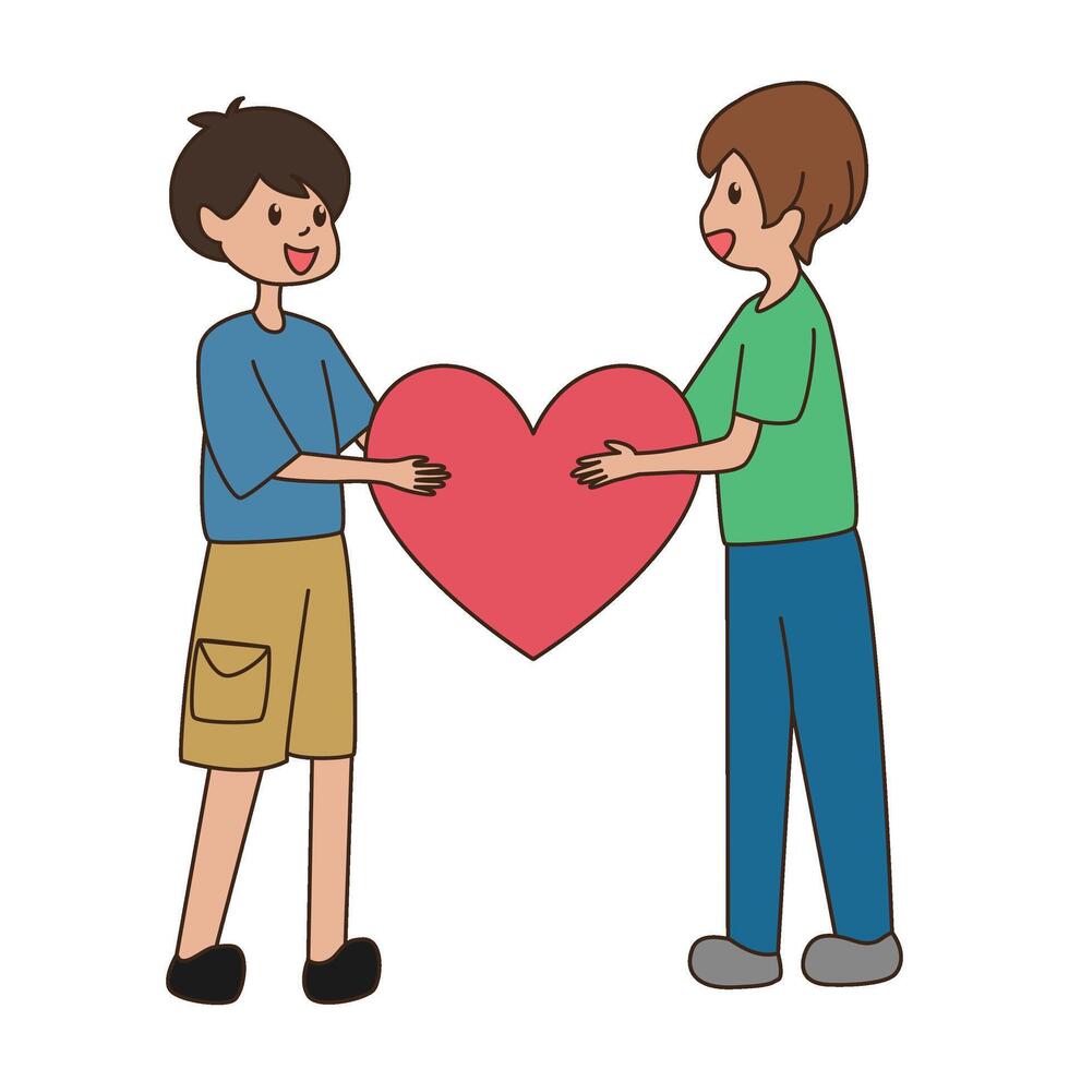 Charity Day Illustration vector