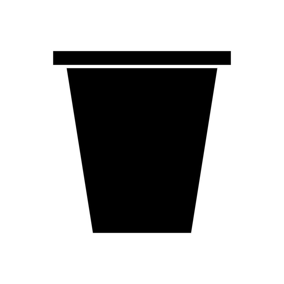 café cápsula icono en blanco antecedentes vector