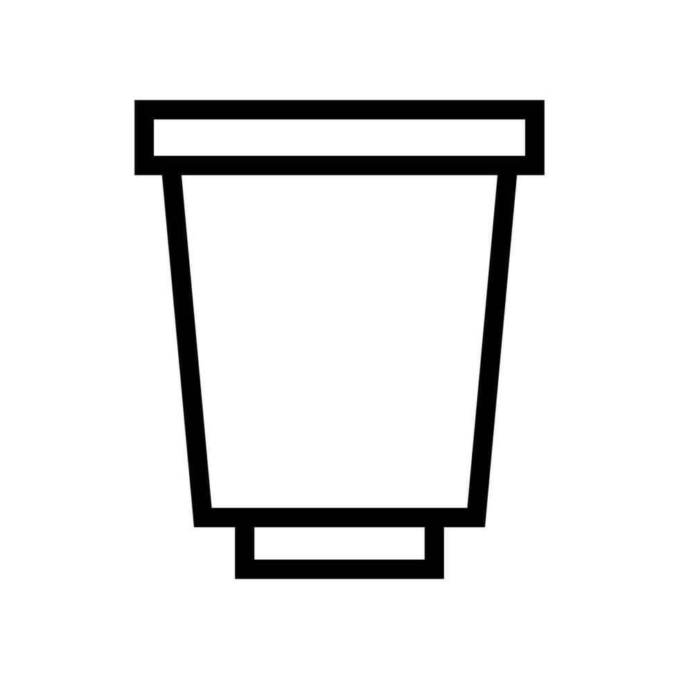 café cápsula icono en blanco antecedentes vector