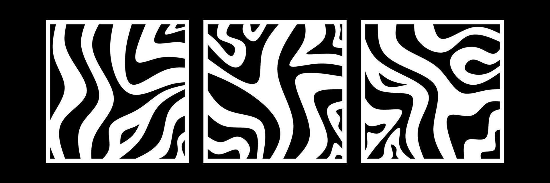 swirl patterns for decorations, background, and cnc cutting vector