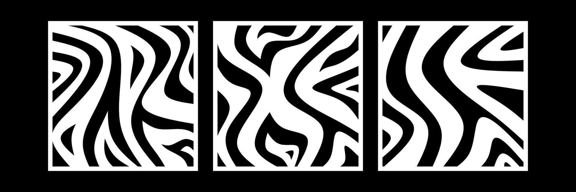 swirl patterns for decorations, background, and cnc cutting vector