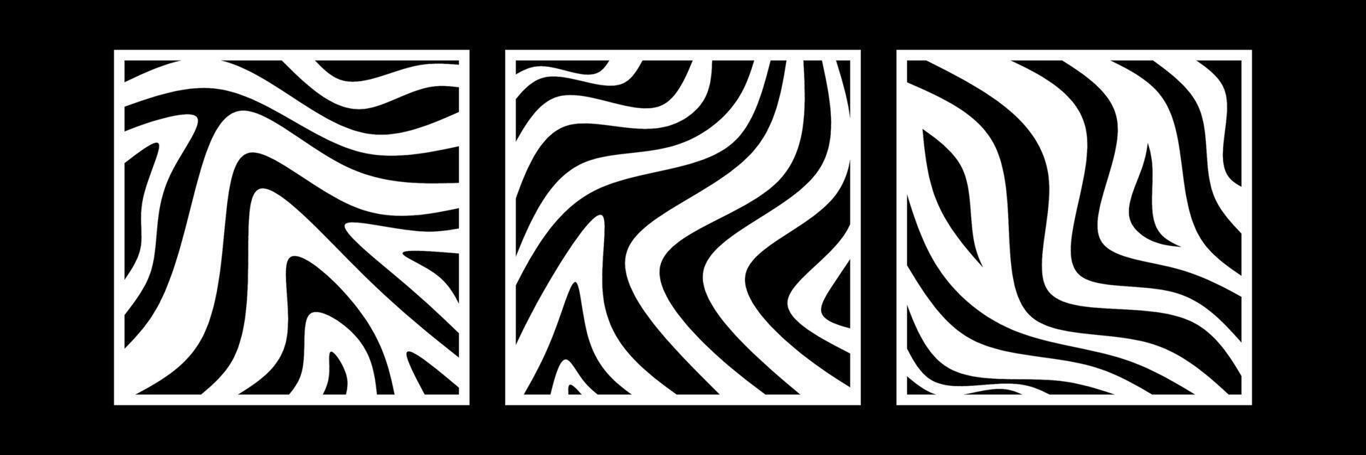 swirl patterns for decorations, background, and cnc cutting vector