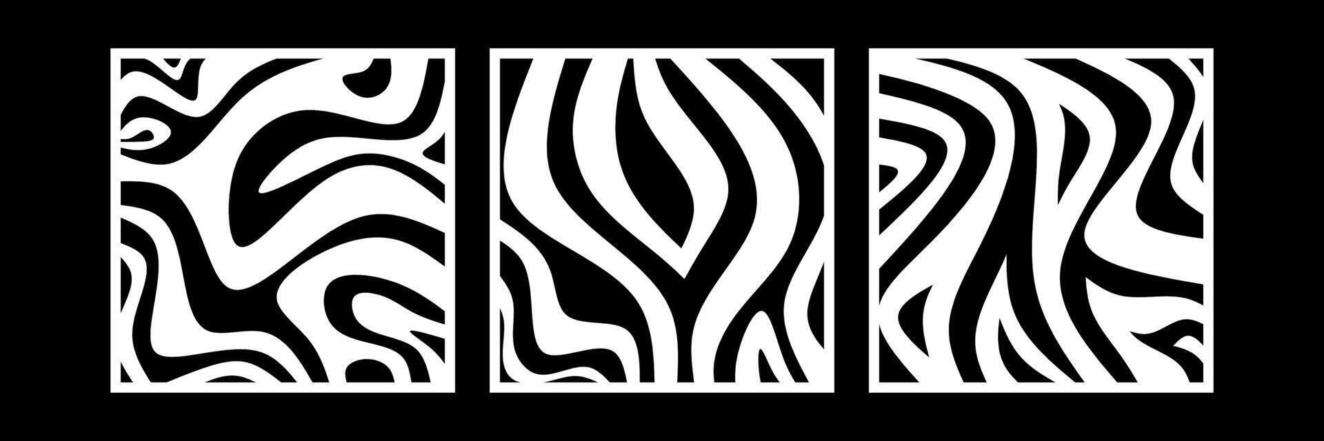 swirl patterns for decorations, background, and cnc cutting vector