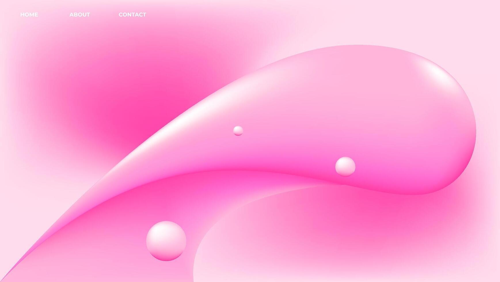abstract pink fluid background. illustration vector