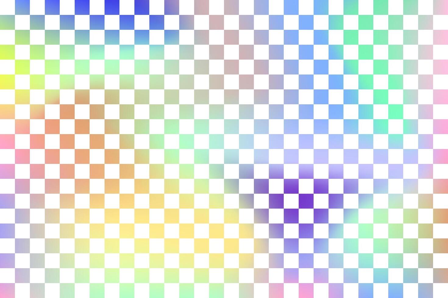 Trendy checkered backgrounds with bright psychedelic rainbow . Graphic element for fabric, textile, clothing, wrapping paper, wallpaper, poster, cover, template vector