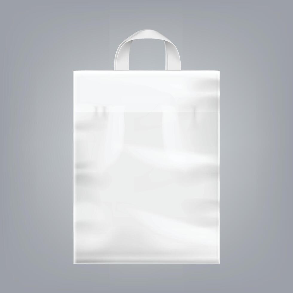 Paper bag mockups of shopping gifts and food packages realistic design White brown and black vector