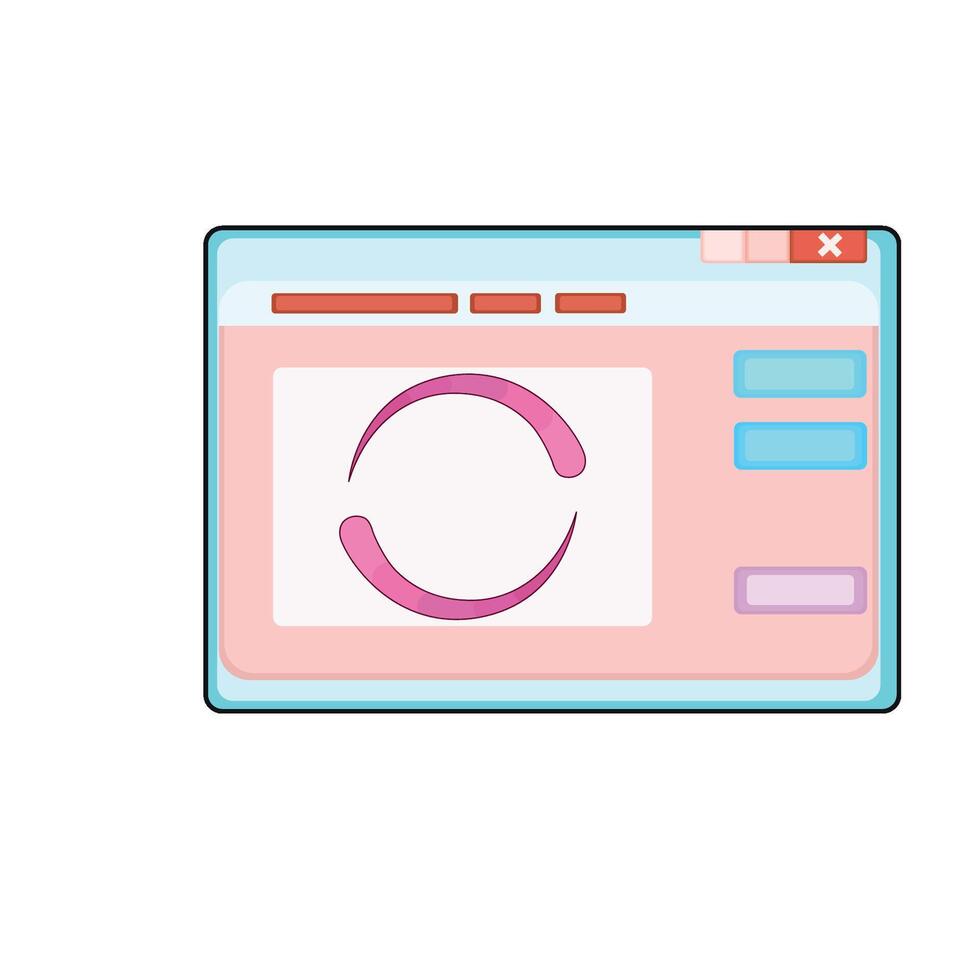 illustration of loading vector
