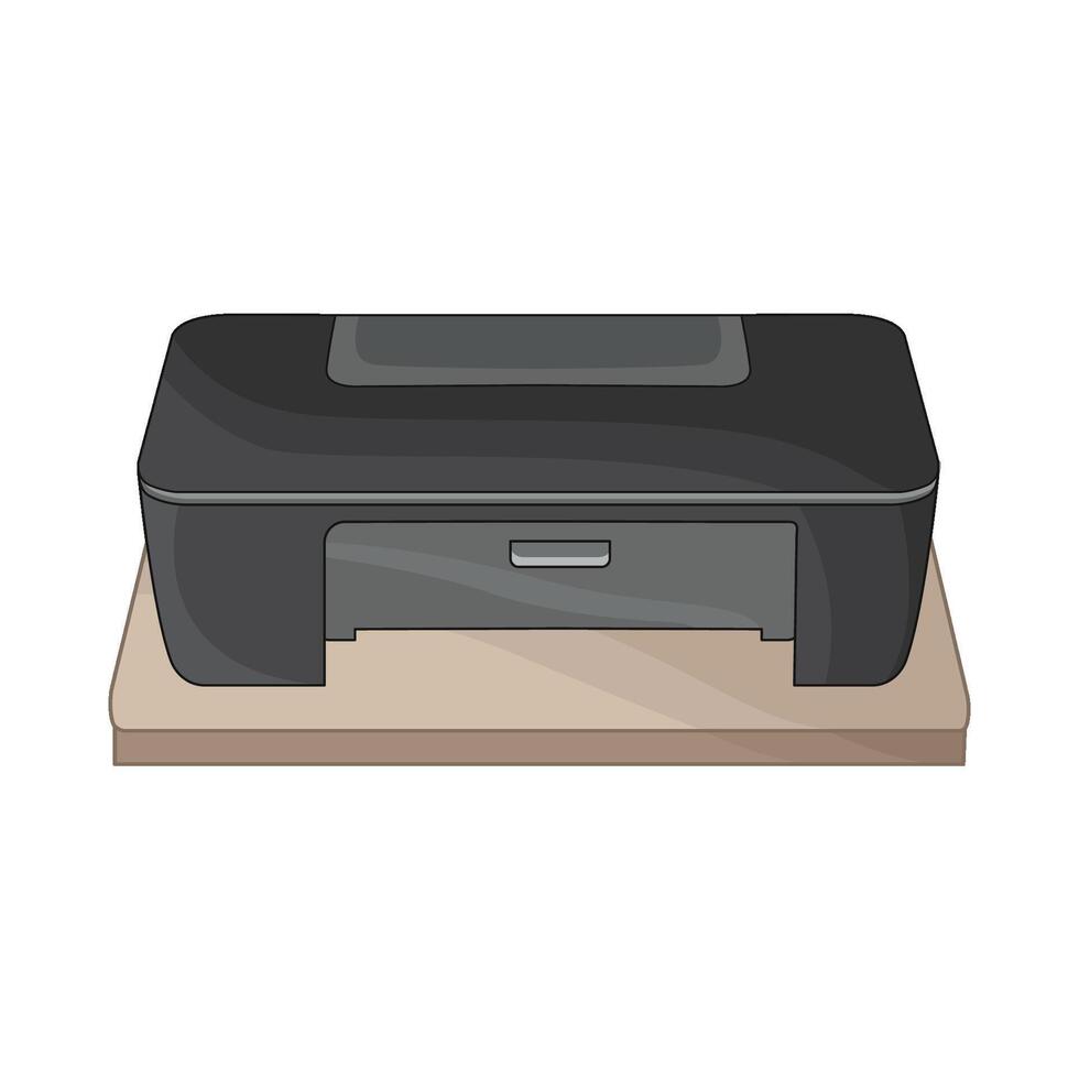 illustration of printer vector