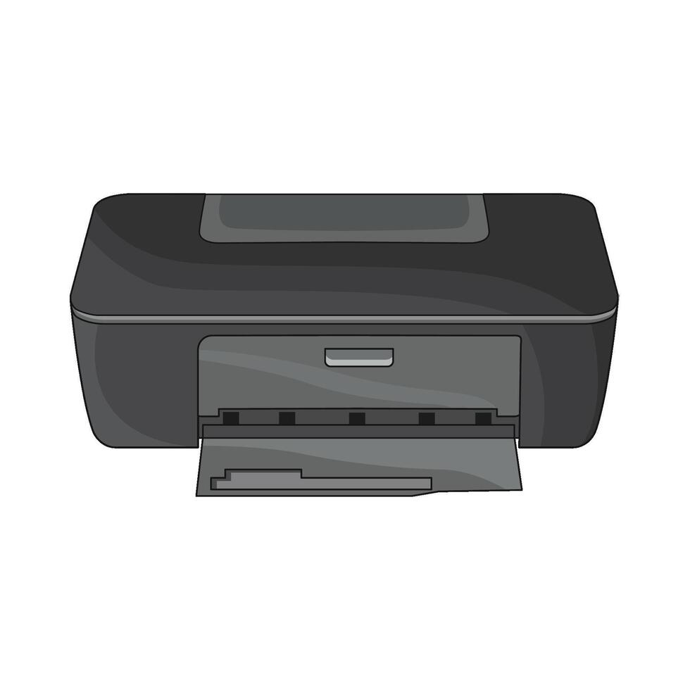 illustration of printer vector