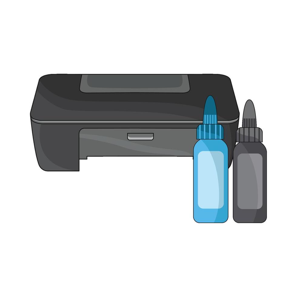 illustration of printer vector