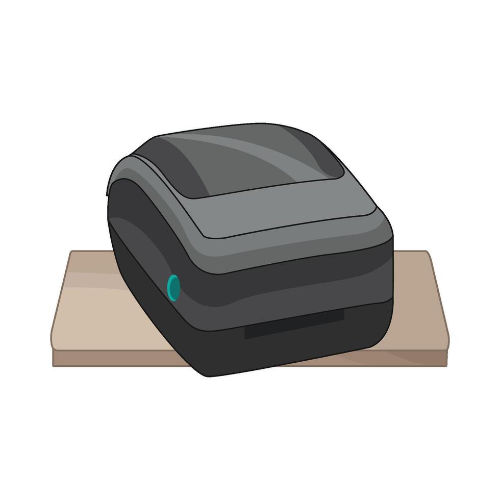 illustration of printer vector