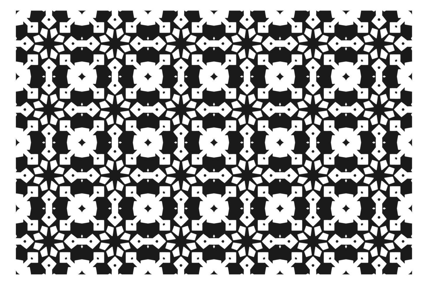 Islamic Geometric Pattern. Abstract mandala. Ethnic decorative element vector