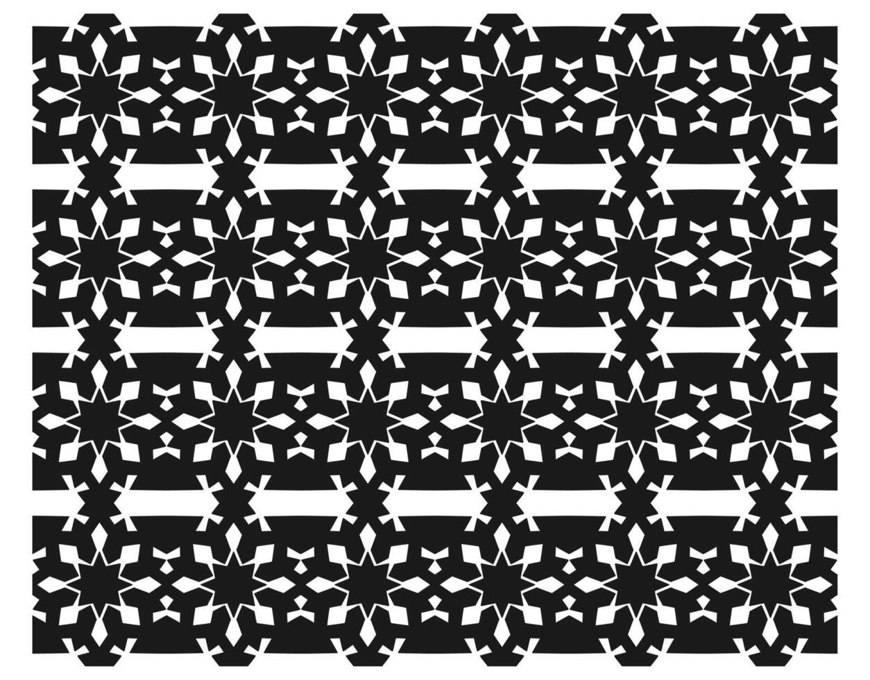 Islamic Geometric Pattern. Abstract mandala. Ethnic decorative element vector
