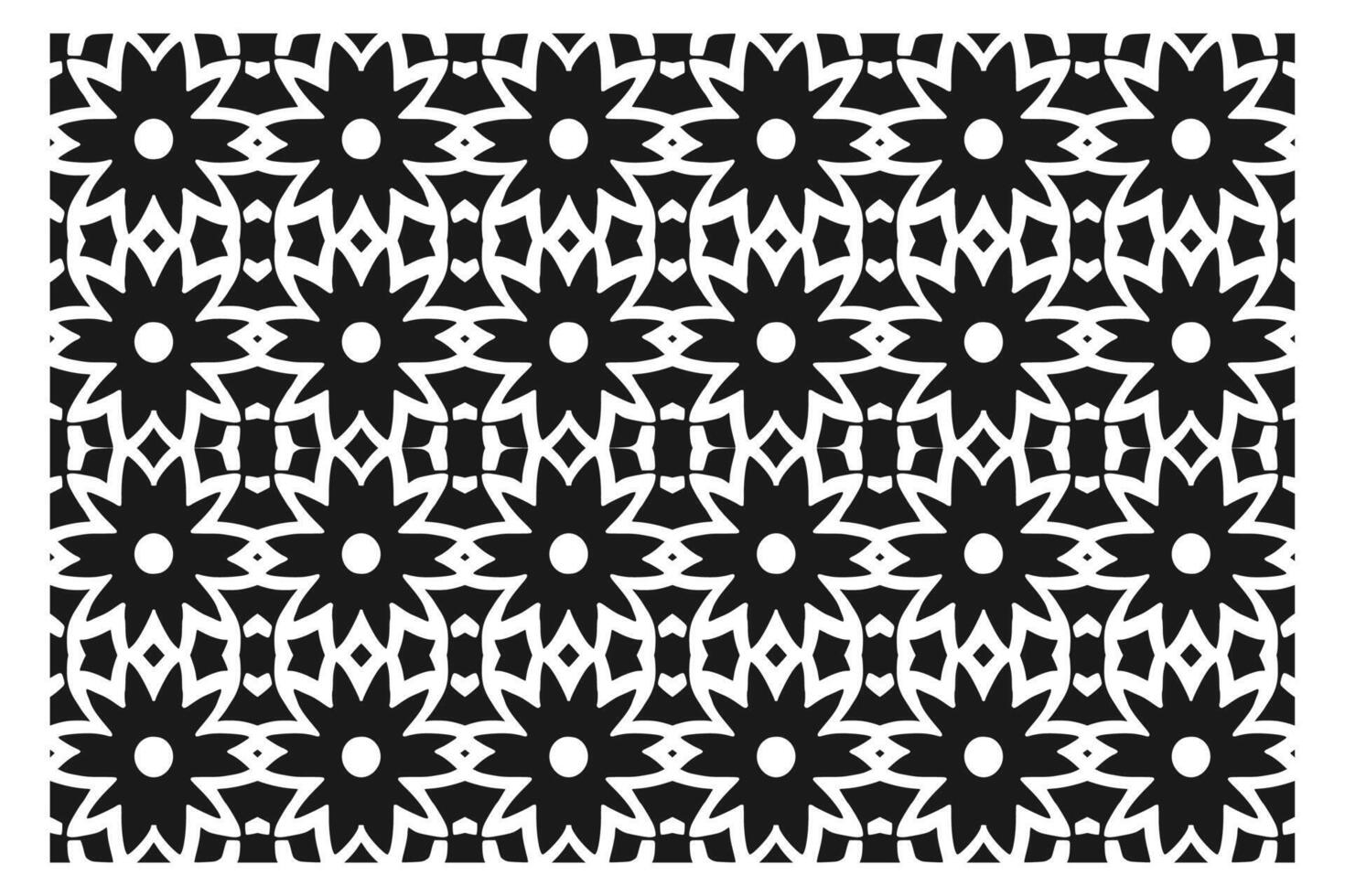 Islamic Geometric Pattern. Abstract mandala. Ethnic decorative element vector