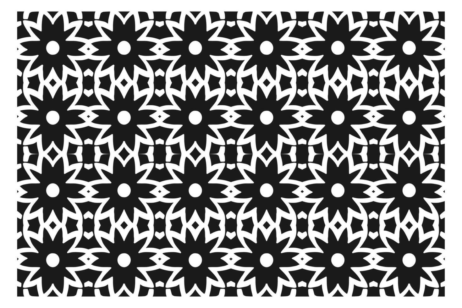 Islamic Geometric Pattern. Abstract mandala. Ethnic decorative element vector