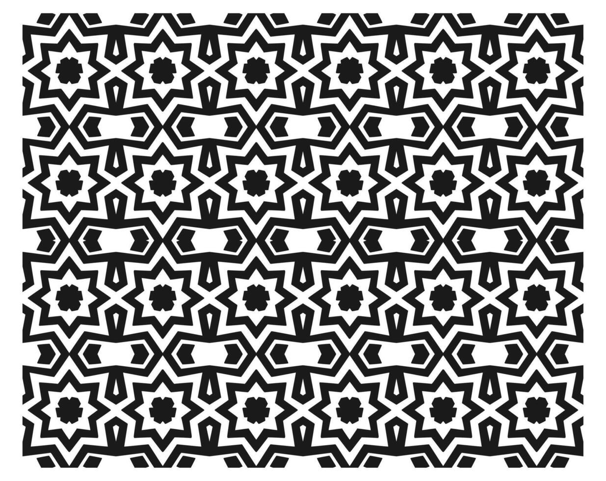 Islamic Geometric Pattern. Abstract mandala. Ethnic decorative element vector