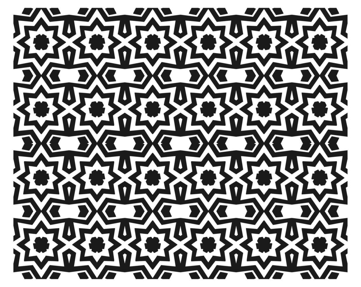 Islamic Geometric Pattern. Abstract mandala. Ethnic decorative element vector