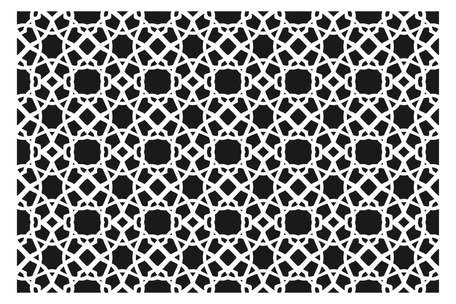 Islamic Geometric Pattern. Abstract mandala. Ethnic decorative element vector