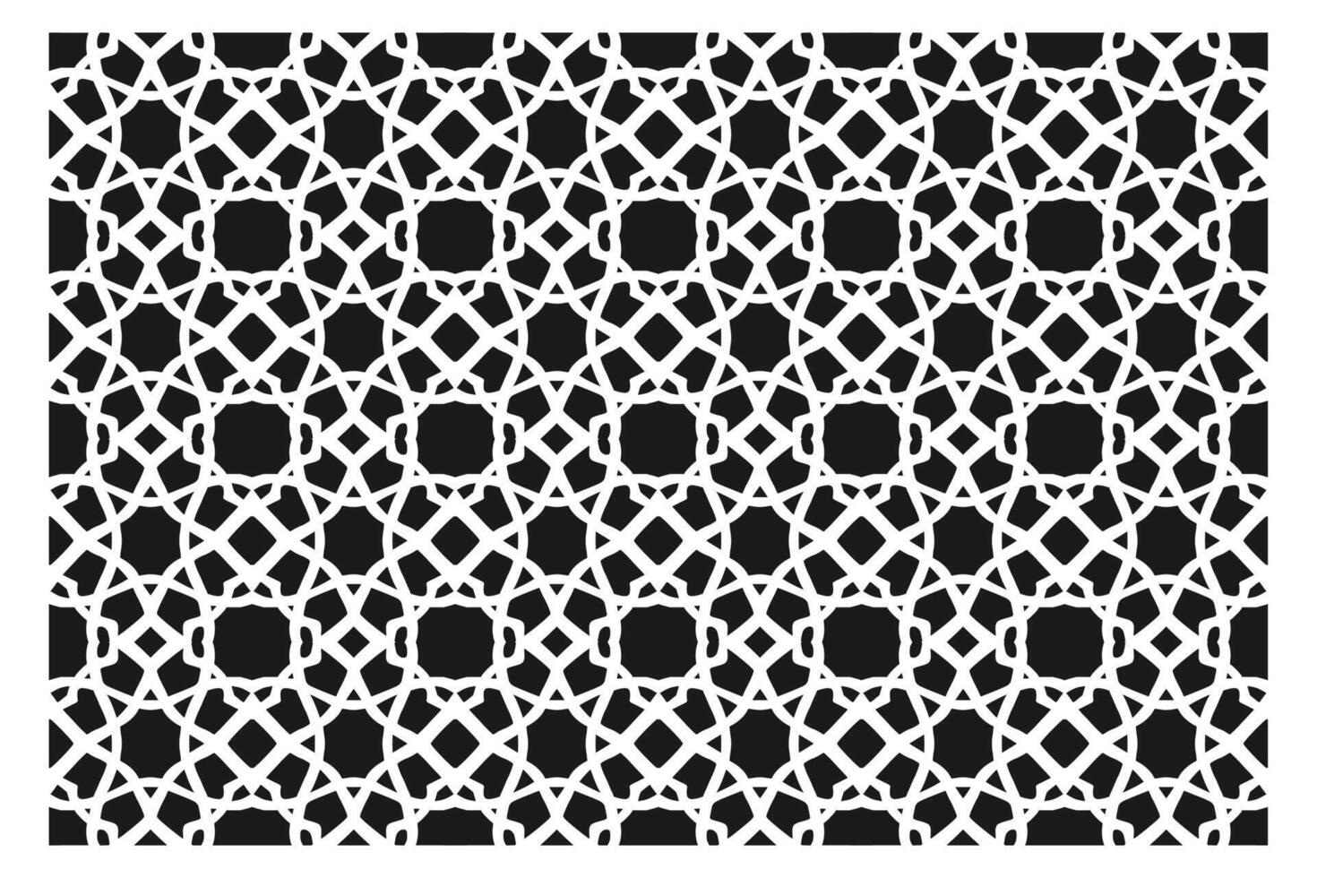 Islamic Geometric Pattern. Abstract mandala. Ethnic decorative element vector