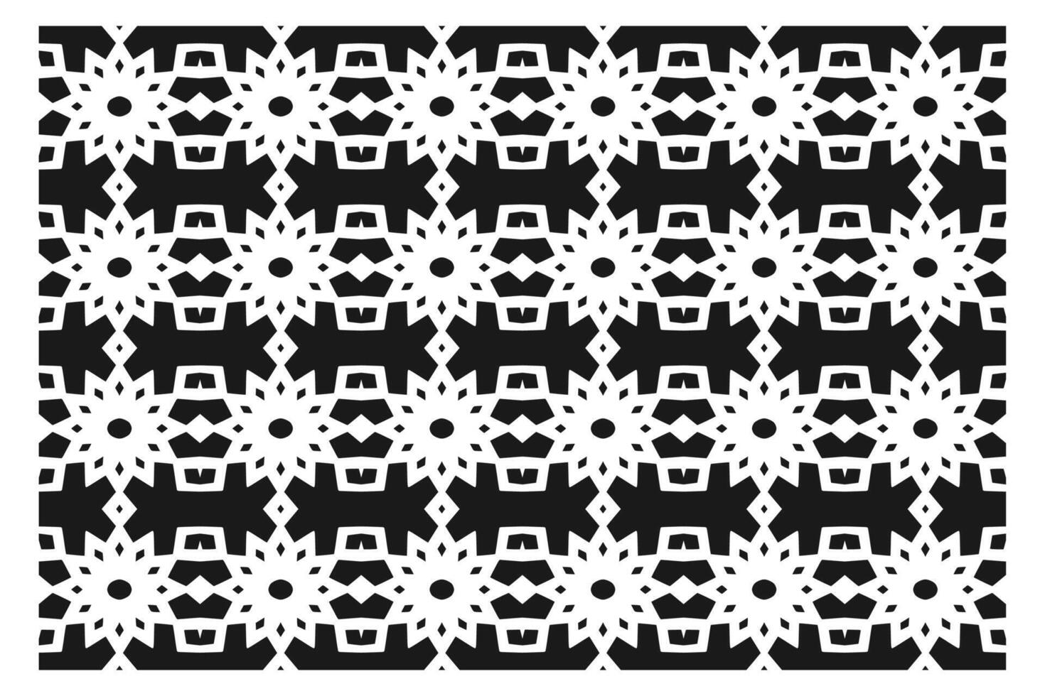 Islamic Geometric Pattern. Abstract mandala. Ethnic decorative element vector