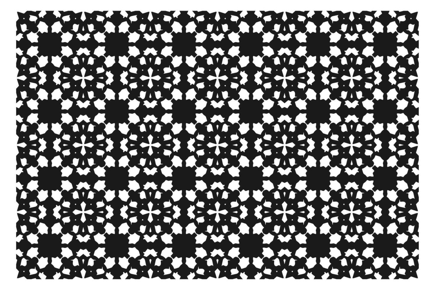 Islamic Geometric Pattern. Abstract mandala. Ethnic decorative element vector