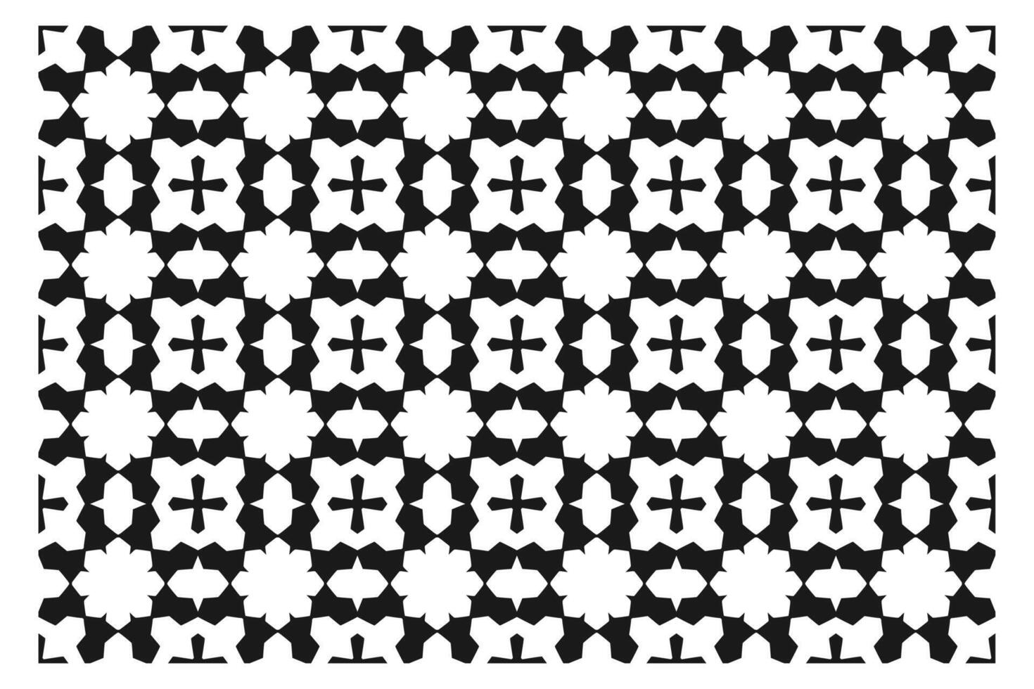 Islamic Geometric Pattern. Abstract mandala. Ethnic decorative element vector
