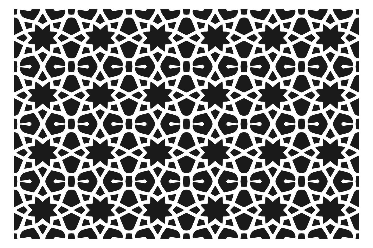 Islamic Geometric Pattern. Abstract mandala. Ethnic decorative element vector