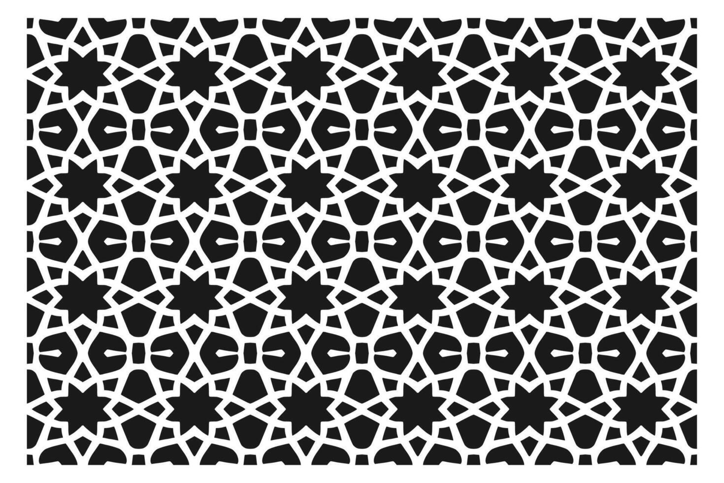 islámico geométrico modelo. resumen mándala étnico decorativo elemento vector