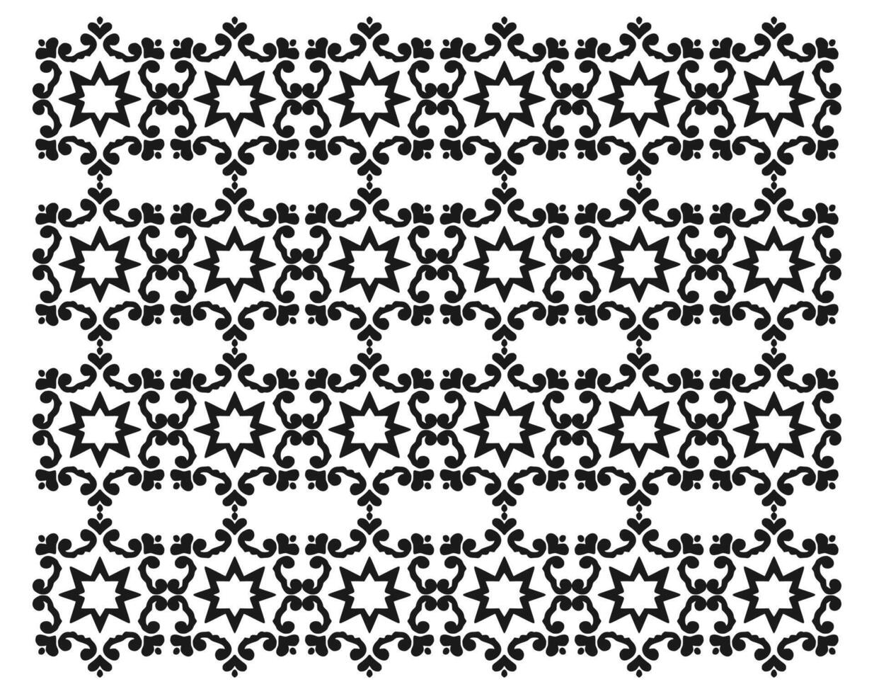 Islamic Geometric Pattern. Abstract mandala. Ethnic decorative element vector