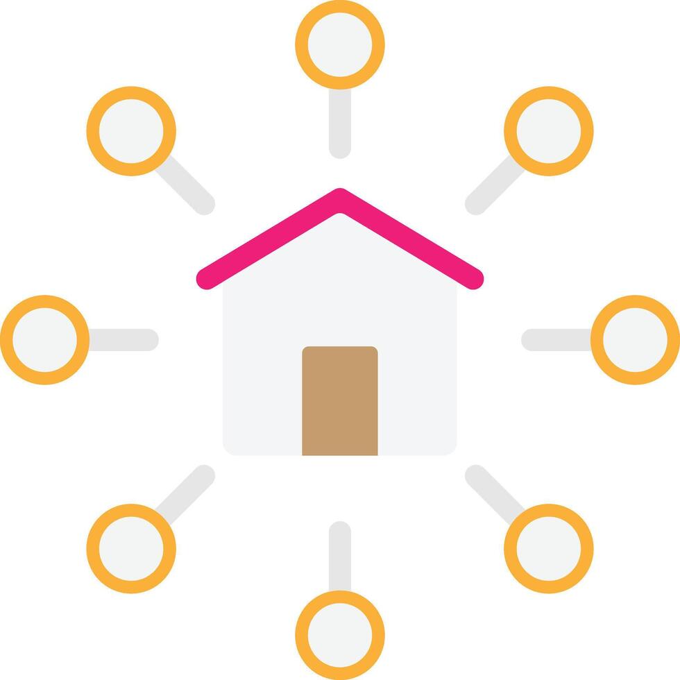 Network Connection Server vector