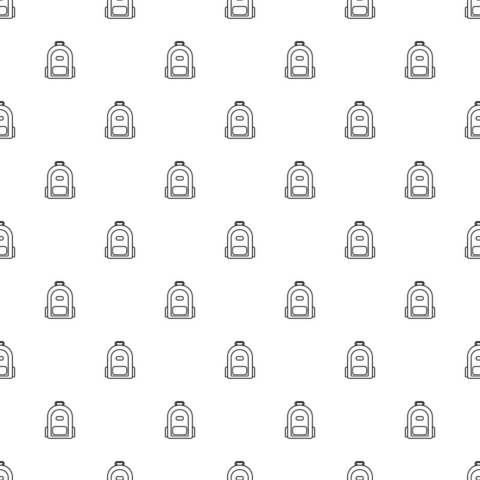 Seamless school pattern. Hand drawn doodle school background. Education illustration vector