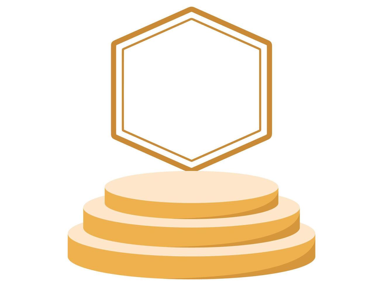 Empty Podium Frame Stage Background 43047908 Vector Art at Vecteezy