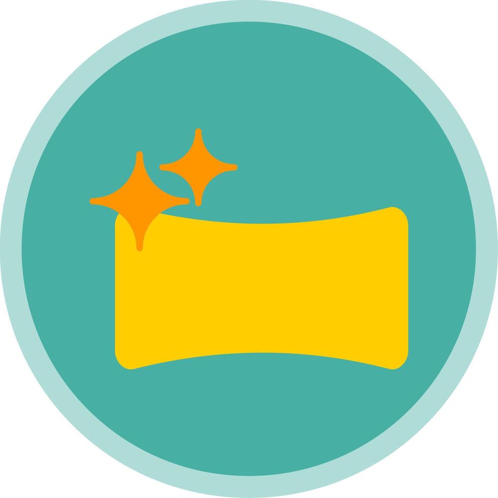 Soap Flat Multi Circle Icon vector