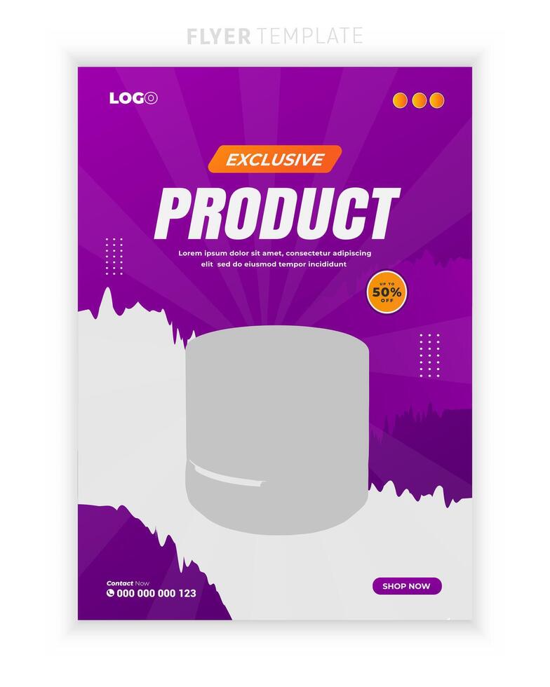 Product flyer superior black friday electric device bundle social media template vector