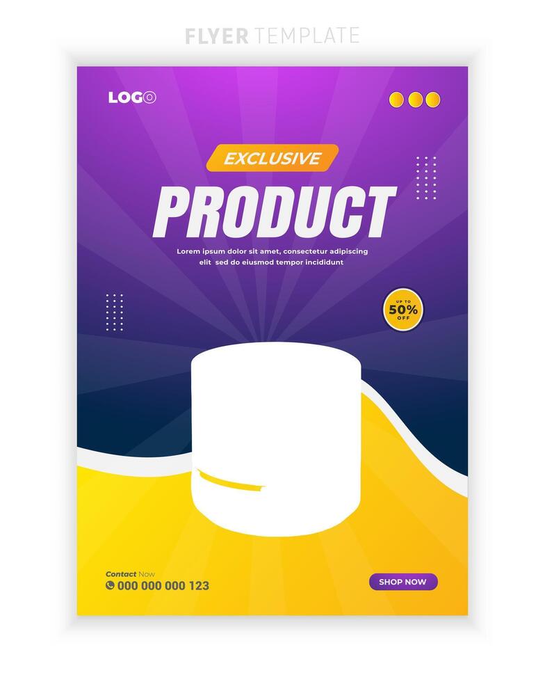 Product flyer superior black friday electric device bundle social media template vector