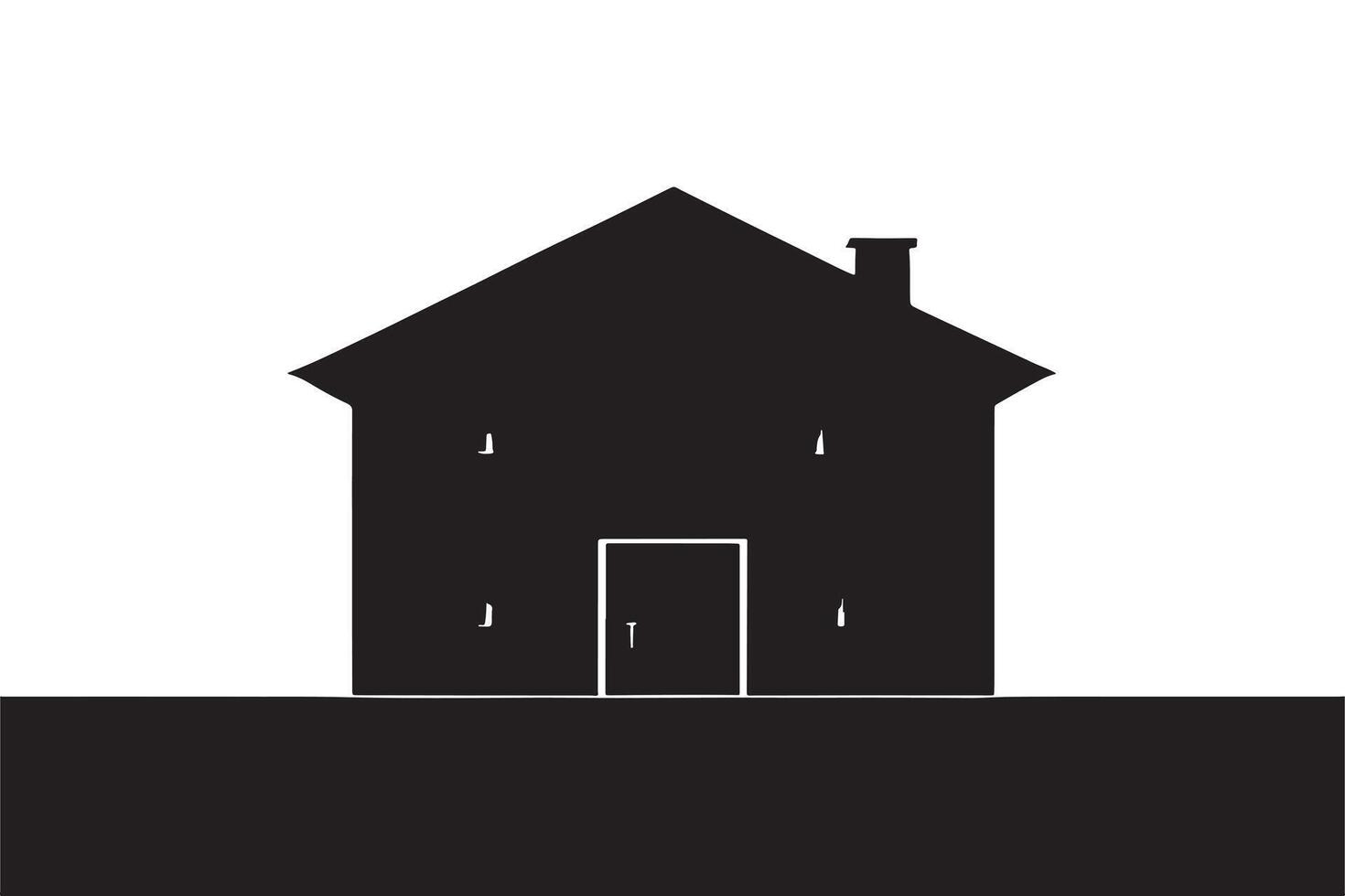 home or house black image texture on white background. illustration to print for commercial use. EPS 10 vector