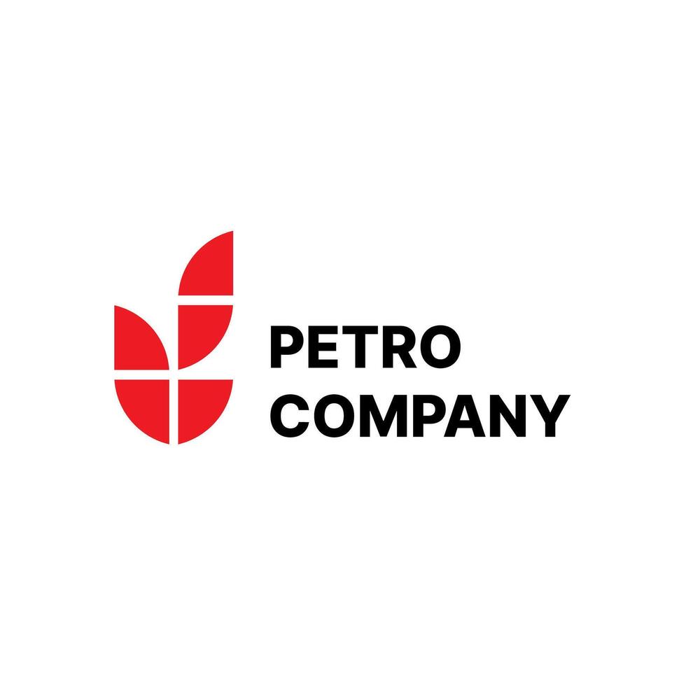 Gas Fire Petrol Energy Logo vector