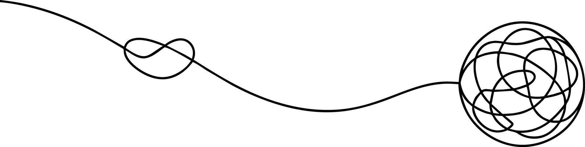 un negro y blanco dibujo de un espiral vector