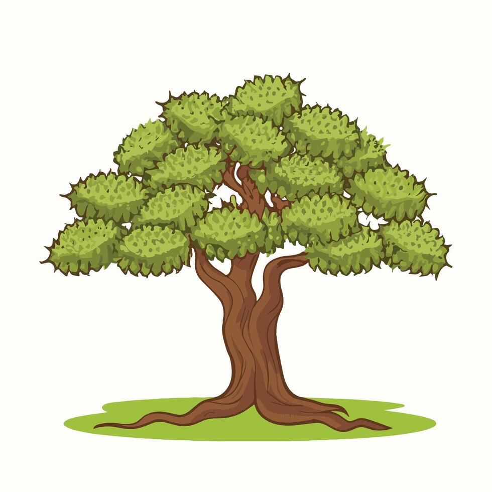 ilustración de un árbol vector